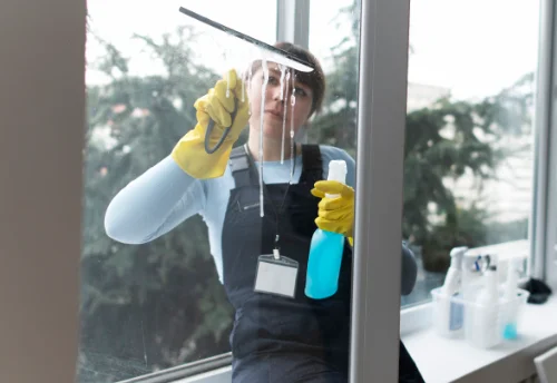 Nettoyage de vitres intérieures et extérieures à Cheillé